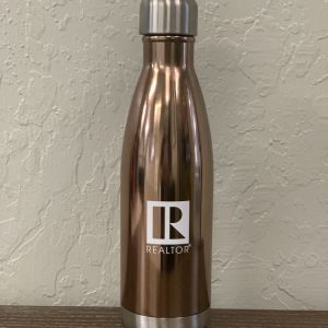Realtor Metal Water Bottle - Copper