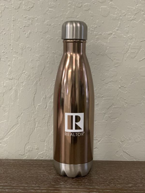 Realtor Metal Water Bottle - Copper